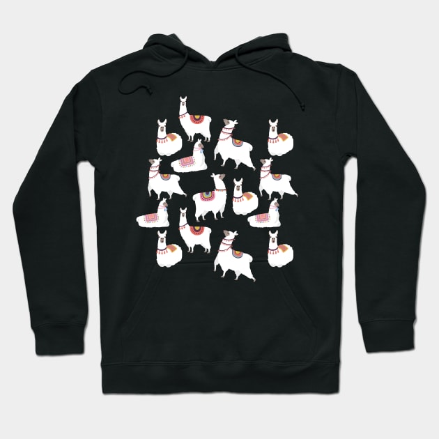 Peruvian Llamas Hoodie by By_Russso